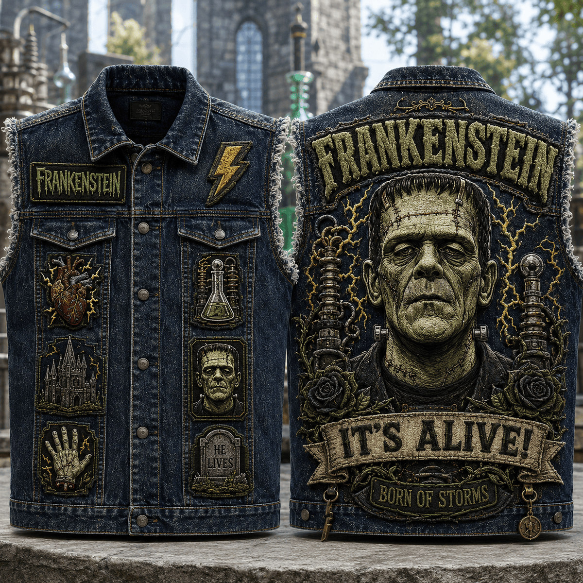 FRKS PREMIUM DENIM VEST HQH