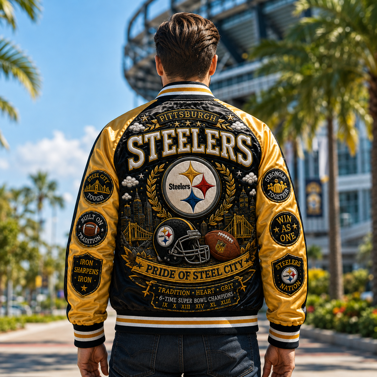PREMIUM PBS SATIN BASEBALL JACKET NTNA