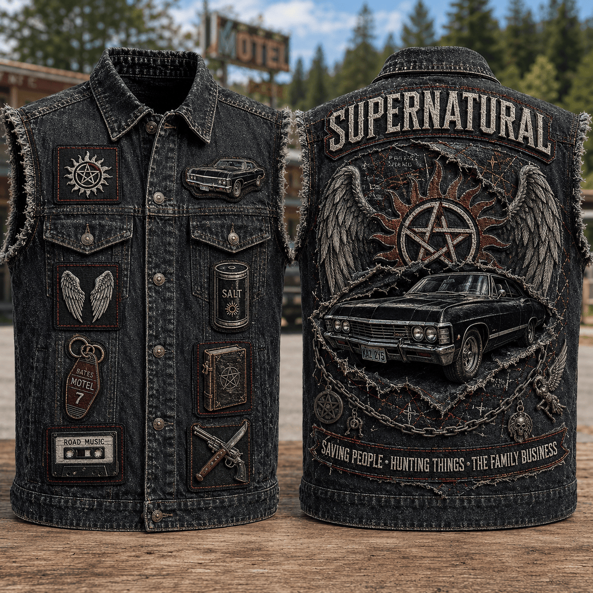 SUNA PREMIUM DENIM VEST NTVA