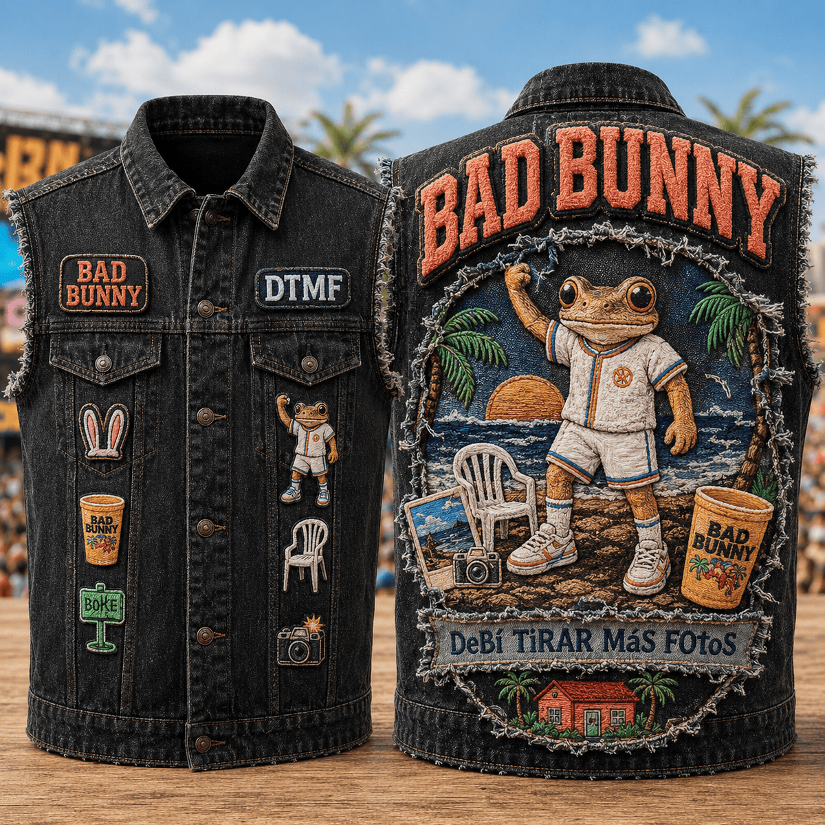 BBN PREMIUM DENIM VEST NVH