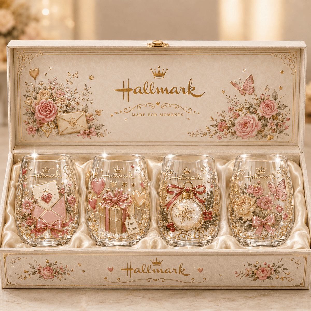 Premium HMK Whiskey Glass Set BMD