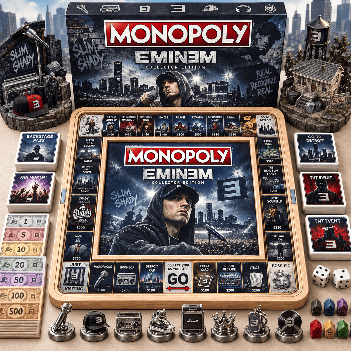 Premium EMN Board Game TMH