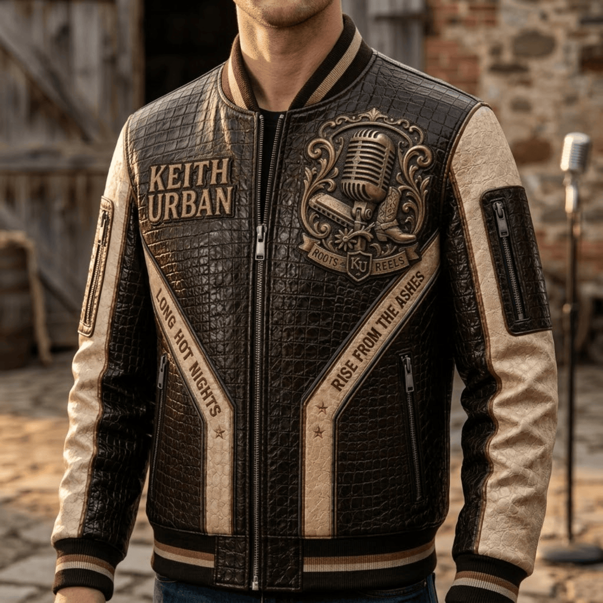 Premium KUB Leather Zipper Jacket TTMH