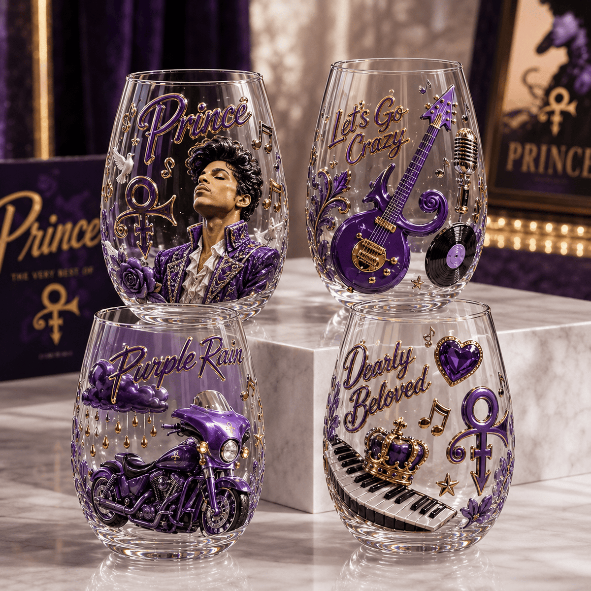 Premium PRCE Wine Glass Cup TTTT