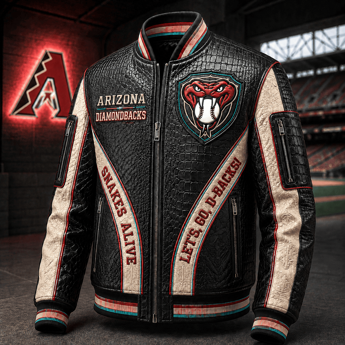 Premium AZDB Leather Zipper Jacket PVNA