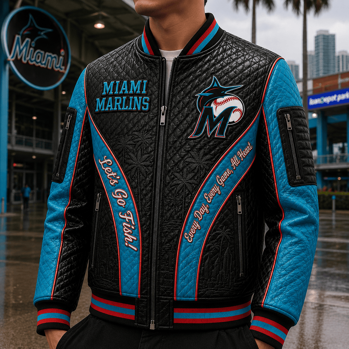 Premium MMA Leather Zipper Jacket PVNA