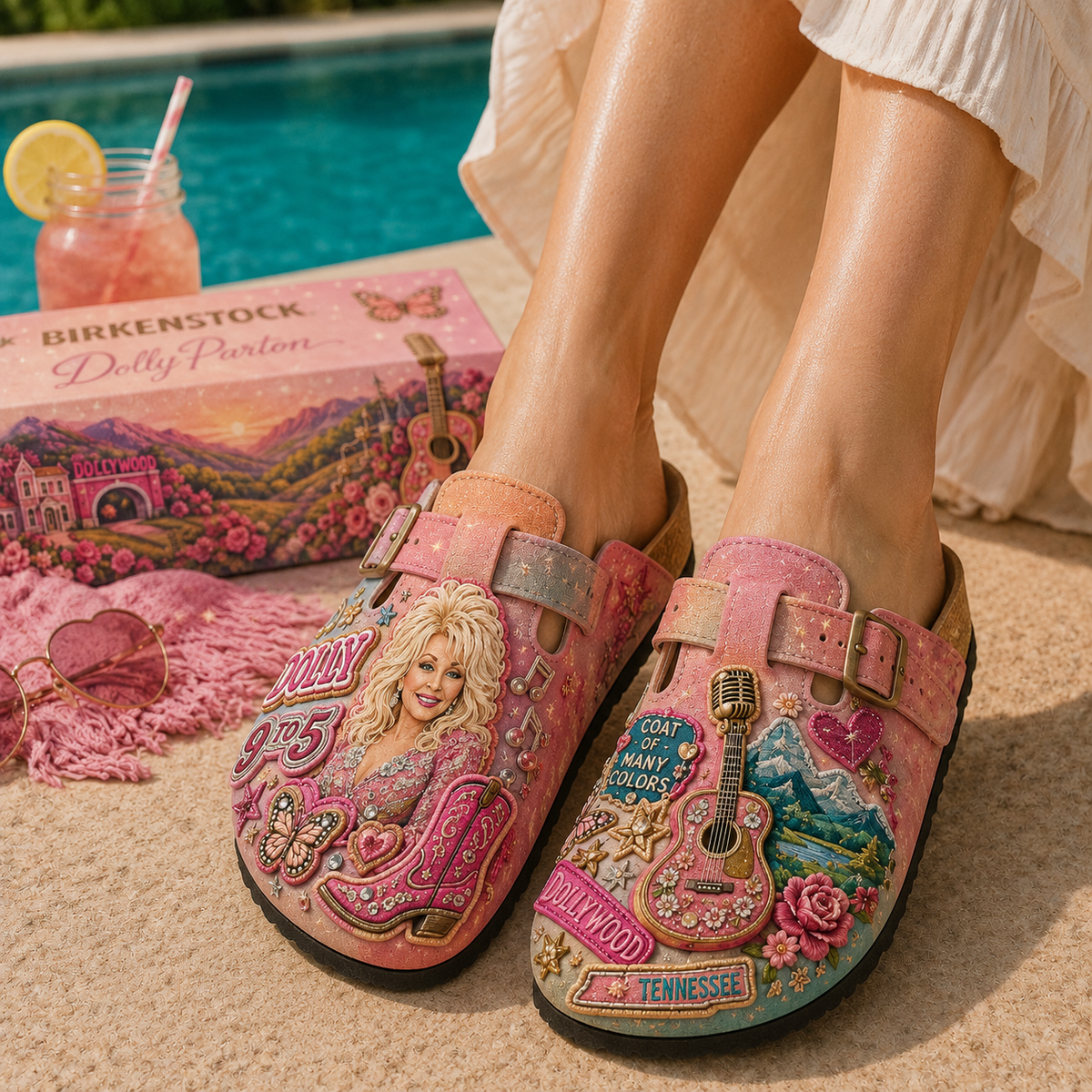 PREMIUM DLPT MINK SUEDE CLOGS TTNL