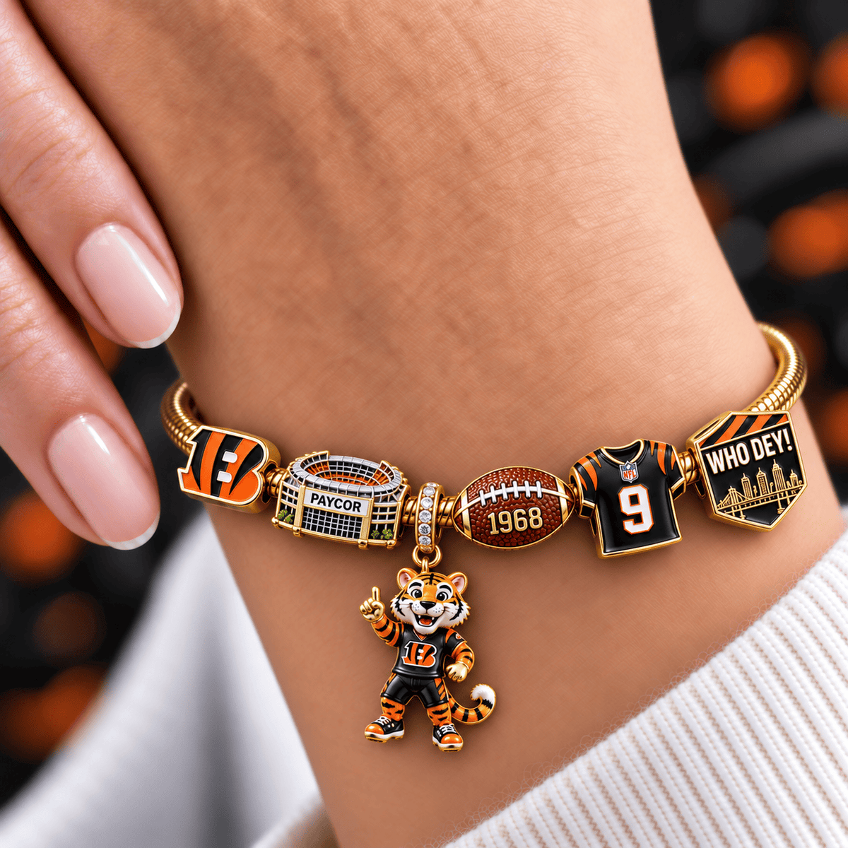 CCBG Silver Charm Bracelet Set NTVA