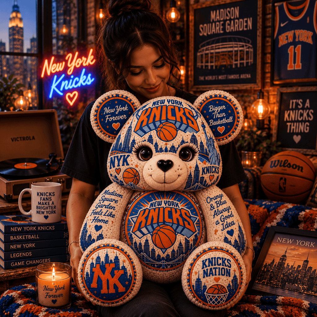 NYK Bear Custom Shaped Pillow