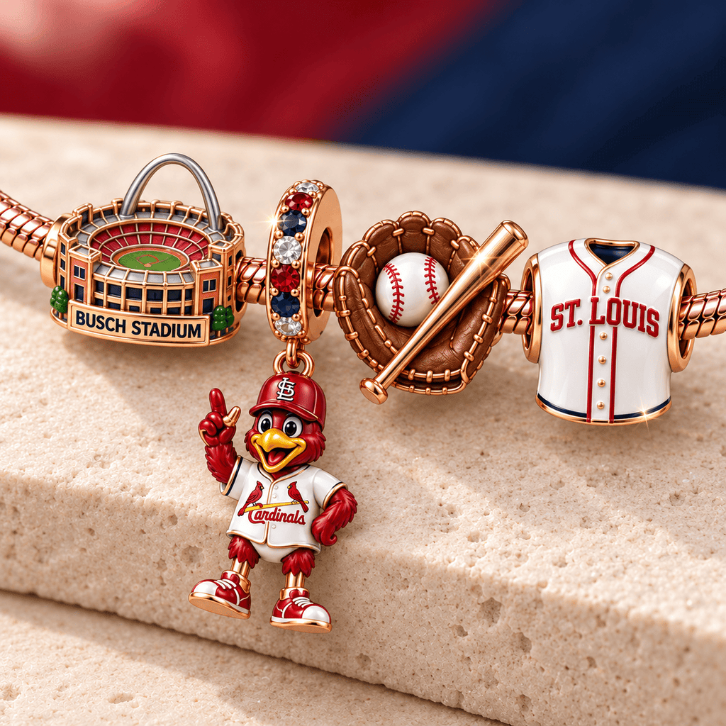 SLVC Rose Gold Charm Bracelet Set TMH