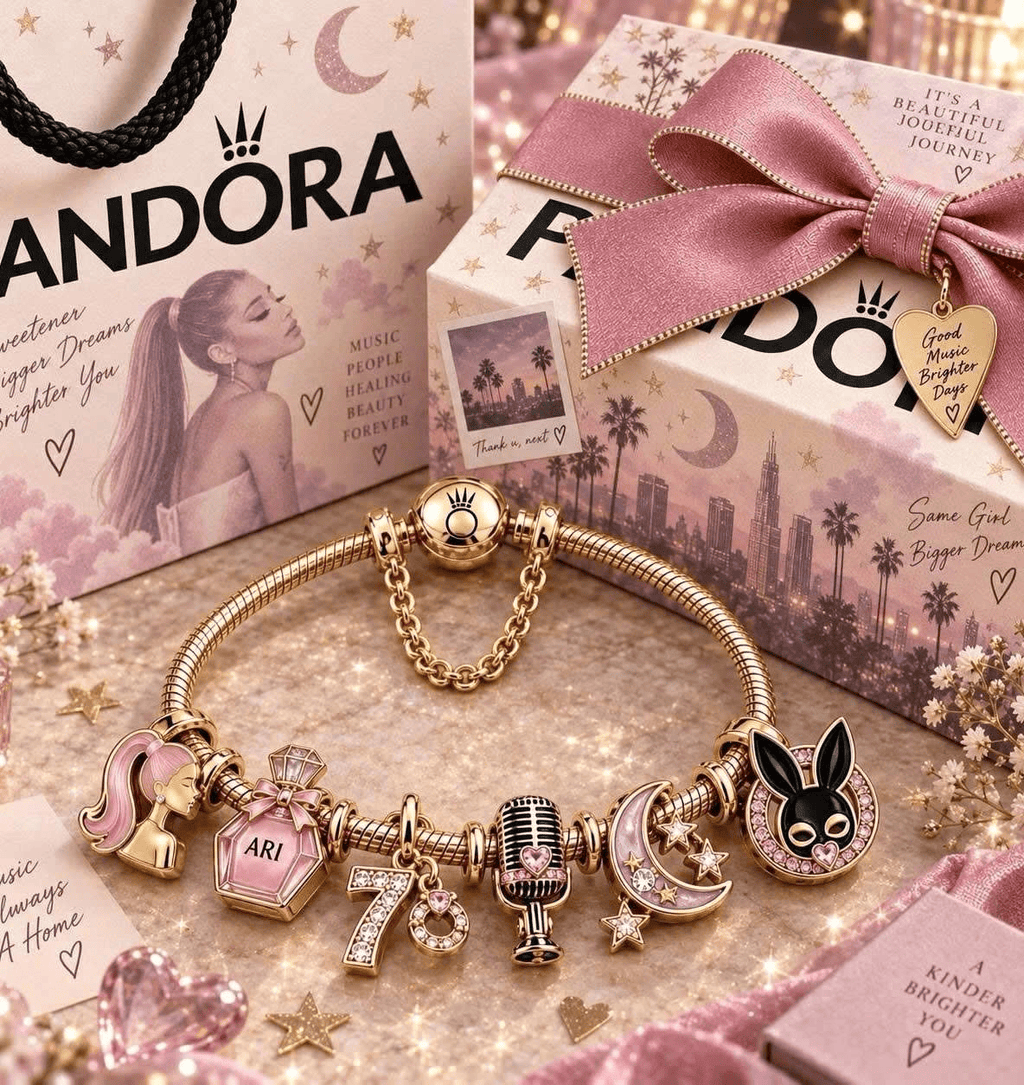ARG Gold Charm Bracelet Set TTN