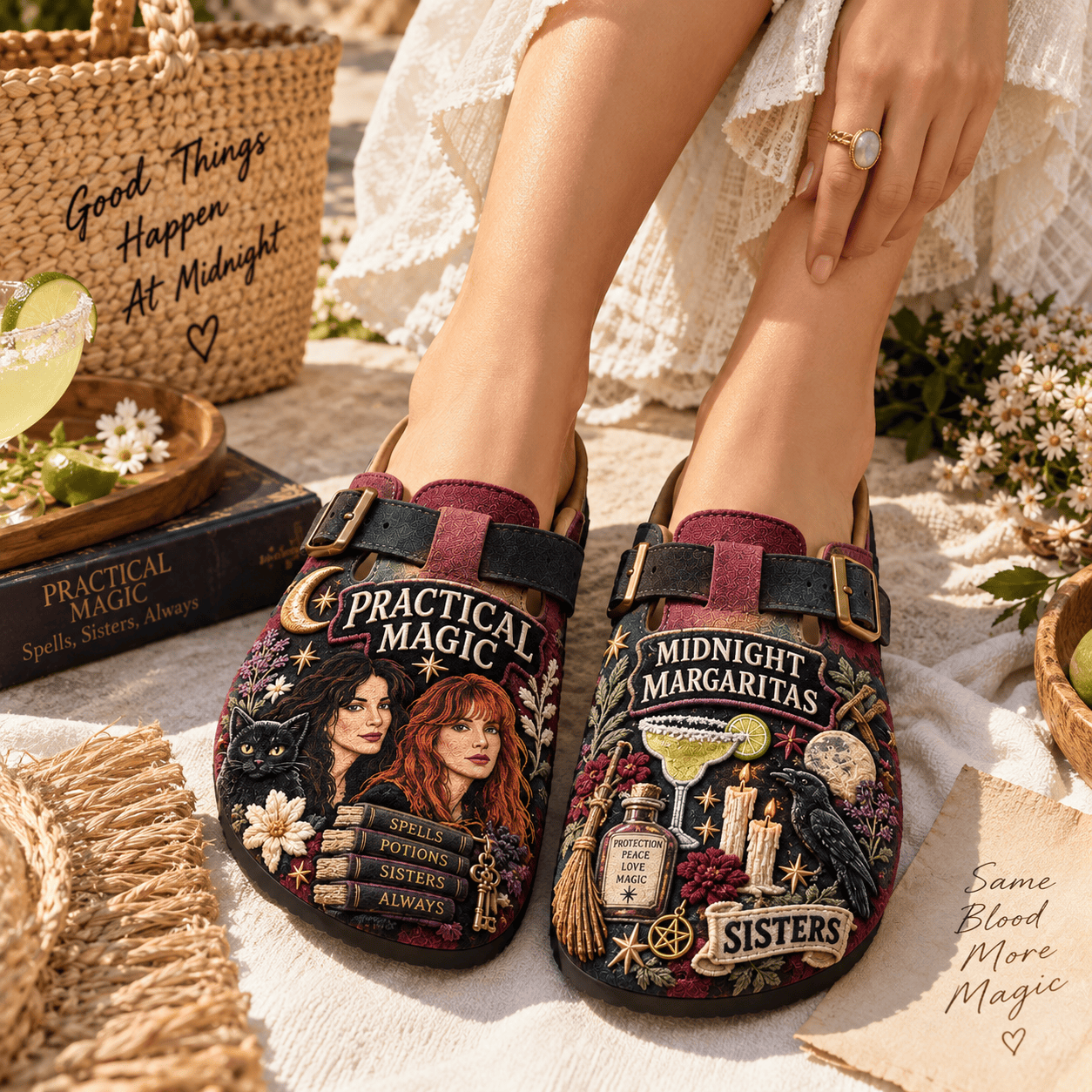 PREMIUM PTCM MINK SUEDE CLOGS TTNL