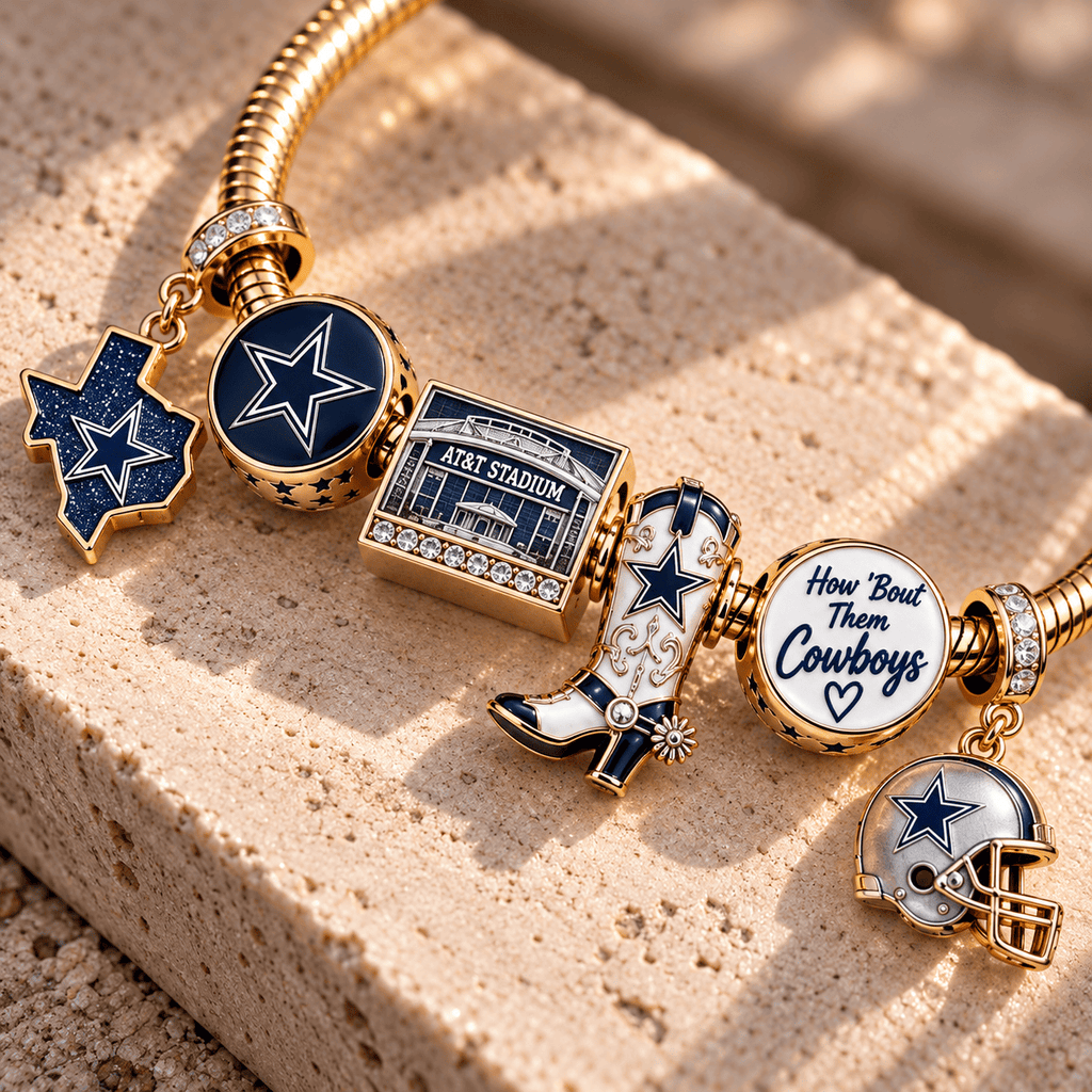 DLCB Gold Charm Bracelet Set TTN